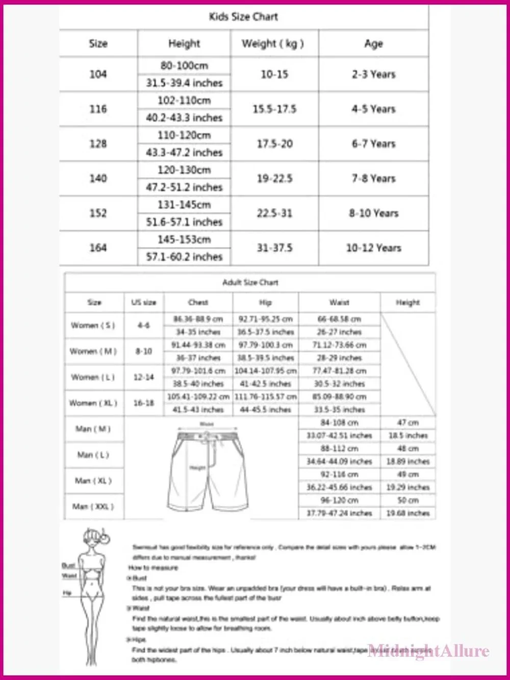 Women's Bikini Set with Matching Swim Trunks for Family Beach Summer